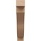 Ekena Millwork 3-inch W x 16-inch D x 16-inch H Copenhagen Rough Cedar Woodgrain TimberThane Knee Brace, Primed BRCUR03X16X16CHGRCPR - alternate 4